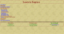 Desktop Screenshot of learn2engrave.com